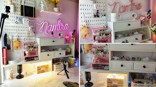 (NST) New Studio Tour!! Finally I made my new studio!! Aesthetic ASMR Stationery Haul 