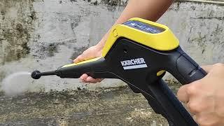 Hidrolavadora Karcher K5 Full control, 2000 PSI en acción