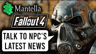 Mantella For Fallout 4 And Fallout 4 VR Next Gen! Talk To Any NPC In Fallout 4 Next Gen! #fallout