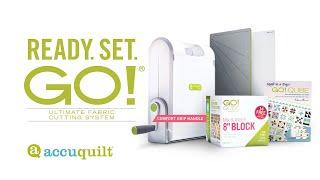 Start Your Quilting Journey with a GO! Ultimate Fabric Cutting System