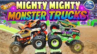 Epic Kids Toy Diecast Monster Truck Racing! | Mighty Monster Trucks Episode: 1 |