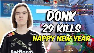 HAPPY NEW YEAR! donk 29 Kills (Vertigo) FACEIT Ranked Dec 31, 2024 | CS2 POV