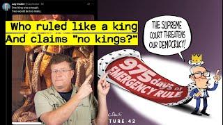 No Kings Protest?  Former Lockdown Gov. Inslee speaks - amnesia for all, ignore the truth...