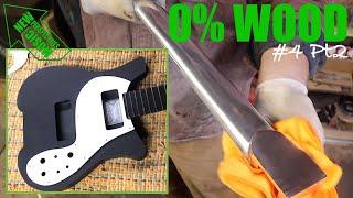 Aluminum & Richlite Headless Guitar  - 0% Wood!