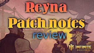 Patch Notes - Reyna | Infinite Magicraid