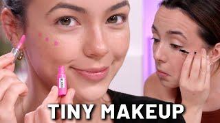 Tiny Makeup Routine! - Merrell Twins