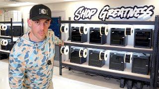 I've spent $100,000 on my 3D Print Farm // Updated Tour!