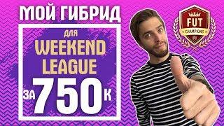 Мой состав для Weekend League за 750k