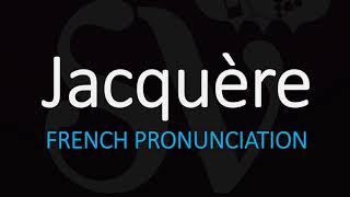 How to Pronounce Jacquère? French Savoie Wine pronunciation