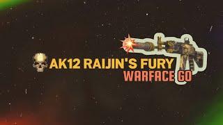 Warface GO: AK12 RAIJIN'S FURY (bro's account): 711 PWR gameplay️