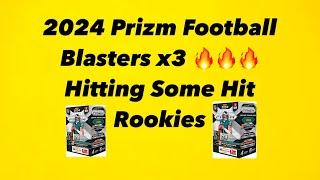 Opening 2024 Prizm Football Blaster Boxes! Hit Some Top Rookies!