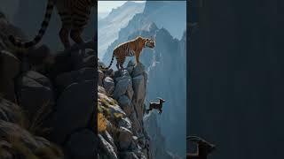 Goat & Tiger Face-Off  | What Happened Shocked Everyone!