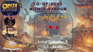 Orcs Must Die! Deathtrap | Harlow Co-op Duos Gameplay | Difficulty Level 5