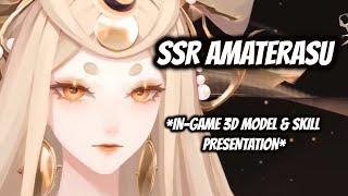 [ONMYOJI] SSR AMATERASU *IN-GAME 3D MODEL & SKILL PRESENTATION*