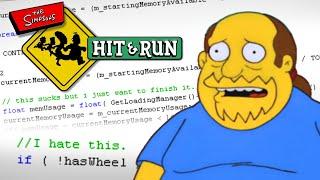 The Simpsons Hit & Run Source Code Comments, Read by Comic Book Guy