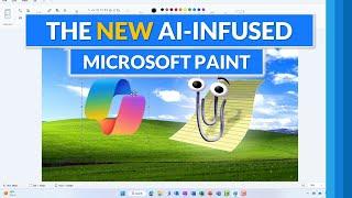 New Microsoft Paint AI features and Cocreator | Windows 11 23h2