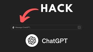 How to HACK ChatGPT