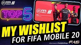 FIFA Mobile - TOP 5 Wunschliste für FIFA MOBILE 20 - Verbesserungen, die wir gerne sehen würden!