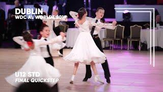 Leo Kolmykov - Daria Andreyev, USA | 2019 Dublin | World U12 STD - F Q