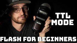 TTL Mode, Flash Photography for Beginners - GODOX V1