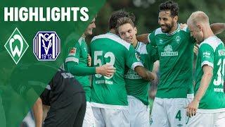 Doppelpacker Claudio Pizarro & Knipser Josh Sargent | Werder Bremen - SV Meppen 5:2