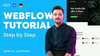 Webflow Einsteiger Tutorial | Deutsch | 001