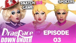 Down Under S4 *EPISODE 03* Spoilers - (TOP, BOTTOM & ELIMINATION)