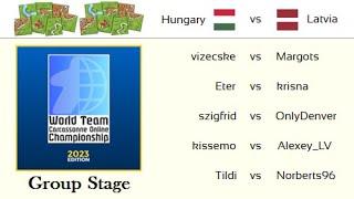 World Cup Carcassonne 2023: Hungary - Latvia