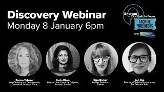 Grierson DocLab In Focus Archive Producers Discovery Webinar