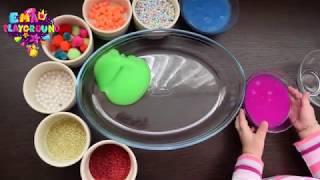 Baby Ema playing with slime