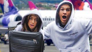 SMUGGLING TABITHA TO HAWAII IN A SUITCASE!! | Jack Bratset