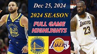 Los Angeles Lakers vs Golden State Warriors Game Highlights | Dec 25,2024 | NBA TODAY