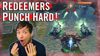 OMG! Never underestimate REDEEMERS! War Robots Gameplay