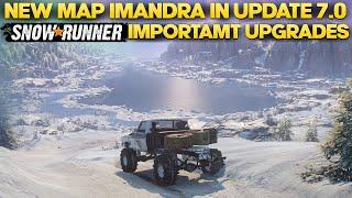 New Map Imandra in SnowRunner Update 7.0 Improtant Upgrades Locations