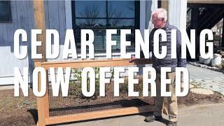 Quality Cedar Fencing @ Stonewood Products