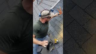 Roof vent installation