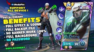 REVAMP! | Yu Zhong Starlight Biohazard Skin Script No Password | Full Effect & Full Sound | MLBB