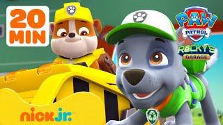 PAW Patrol's Rocky's Garage Compilation w/ Rubble! #3 | Nick Jr.