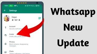 WhatsApp avatar feature 2022 | how to create/make avatar in WhatsApp | Whatsapp new update 2023