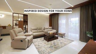 Stunning 3BHK Apartment Interior Design in Bangalore by SR Creations