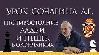 Видеоурок А.Г. Сочагина. Противостояние ладьи и пешек в окончаниях