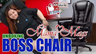 BOSS CHAIR with USB Massage. Unboxing, Assembling & Review