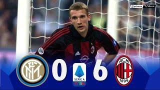 Inter 0 x 6 Milan ● Serie A 2000/01 Extended Goals & Highlights HD