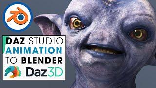 Daz to Blender ~ How to Export Daz Character Animation to Blender