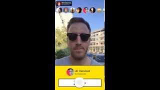 Meerkat Cameo Özelliği Videosu