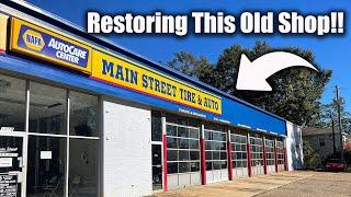 Watch us Convert an Old NAPA Shop Into My Dream Shop! Ep. 3