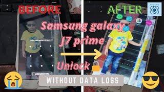 Samsung galaxy J7 Prime Pin Pattern Unlock Without Data Loss||2022||100% Working||Free 