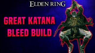 Elden Ring - Great Katana DLC Build - Pure Arcane Bleed Build (PvP/PvE)