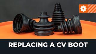 CV boot replacement [AUTODOC TUTORIAL]