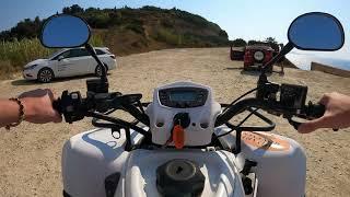 THE BEST WAY TO EXPLORE CORFU (SIDARI) GREECE - DRIVE WITH QUAD ATV